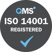 ISO 14001 Registered - Grey